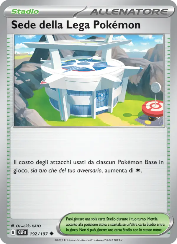 Sede della Lega Pokémon card image