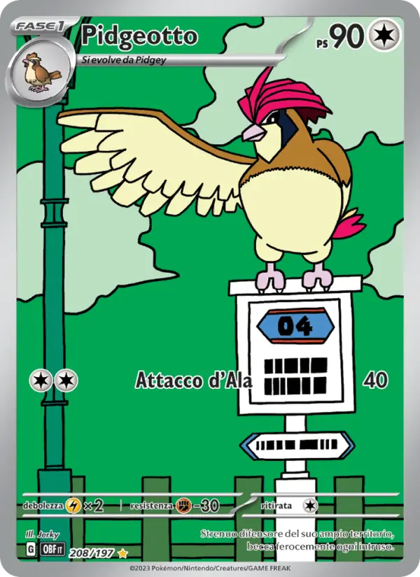 Pidgeotto card image
