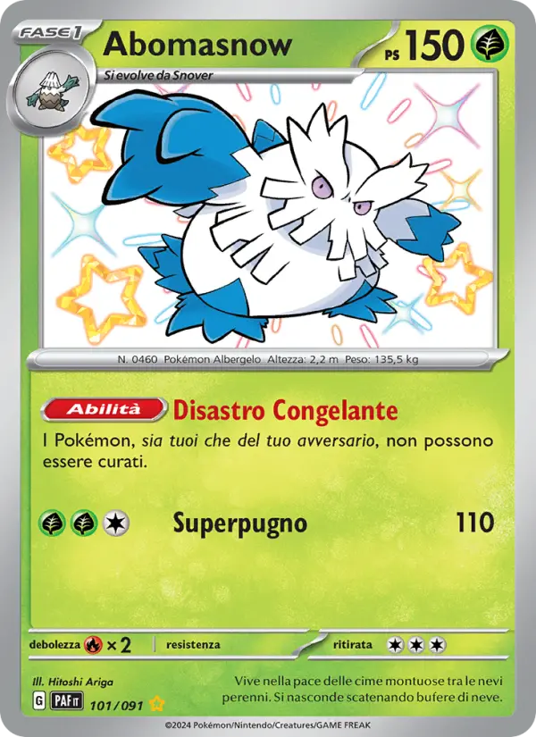 Abomasnow card image