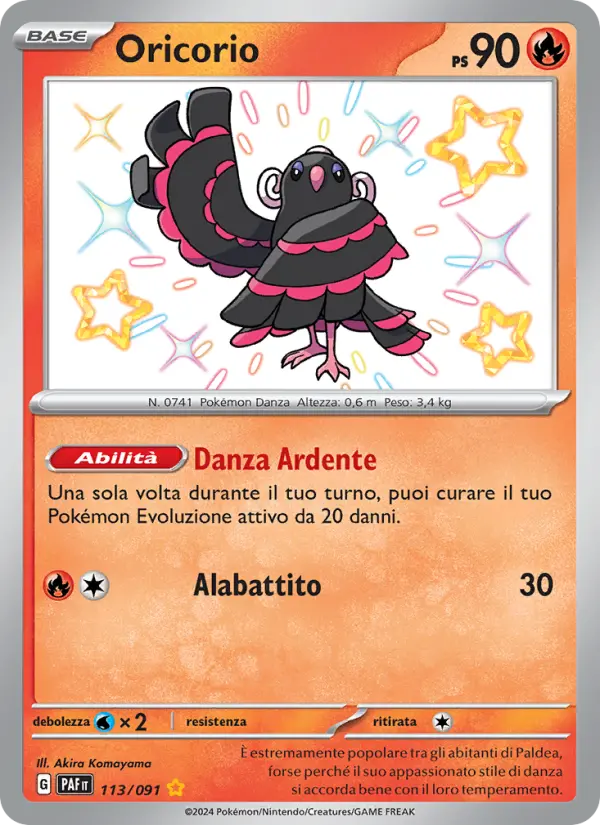 Oricorio card image