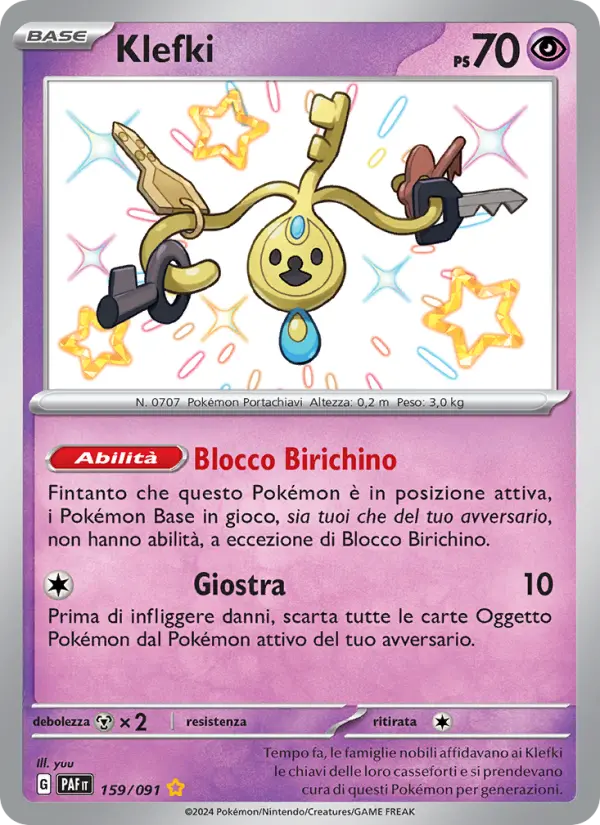 Klefki card image