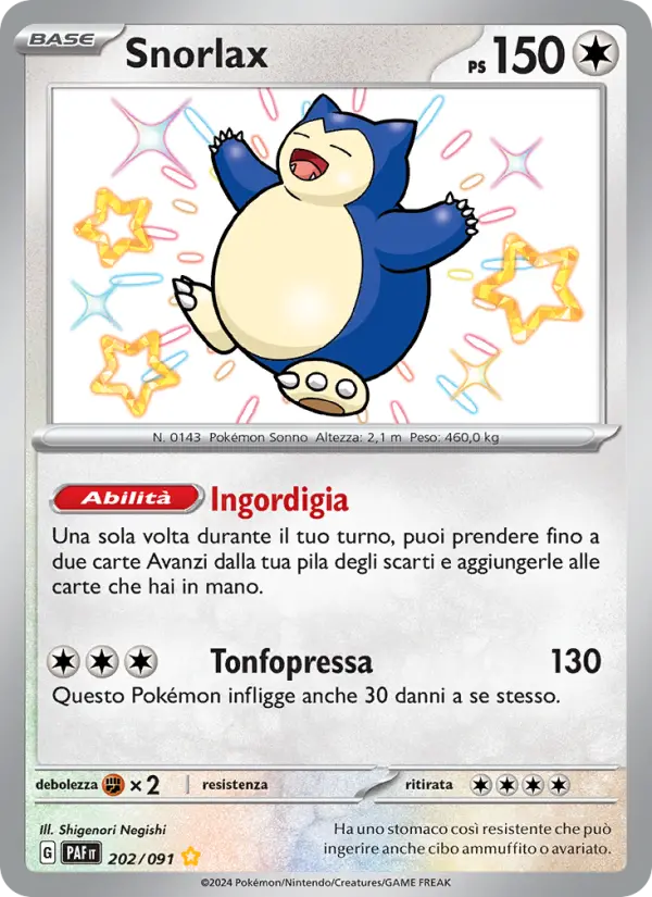 Snorlax card image