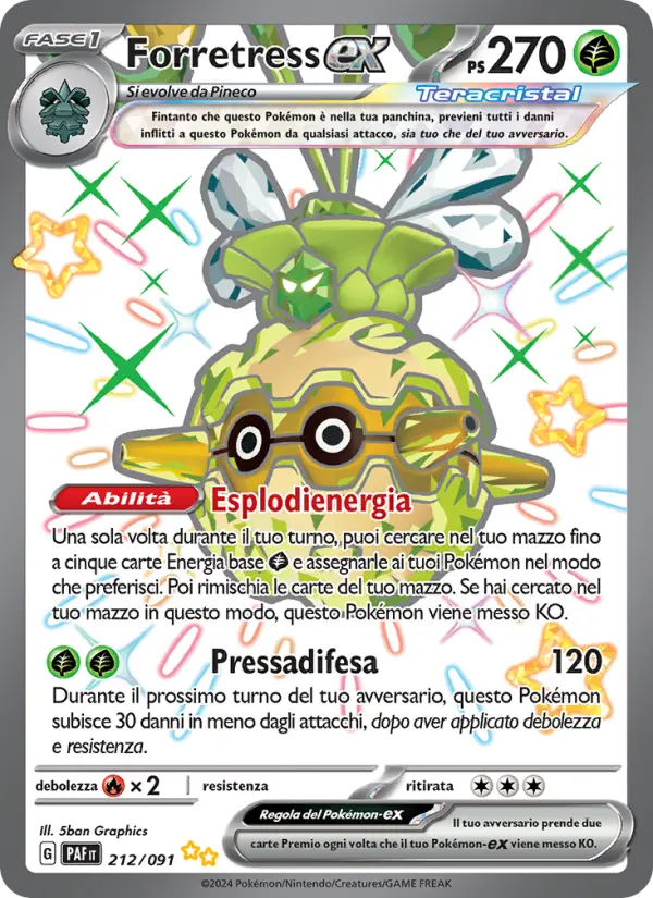 Forretress-ex card image