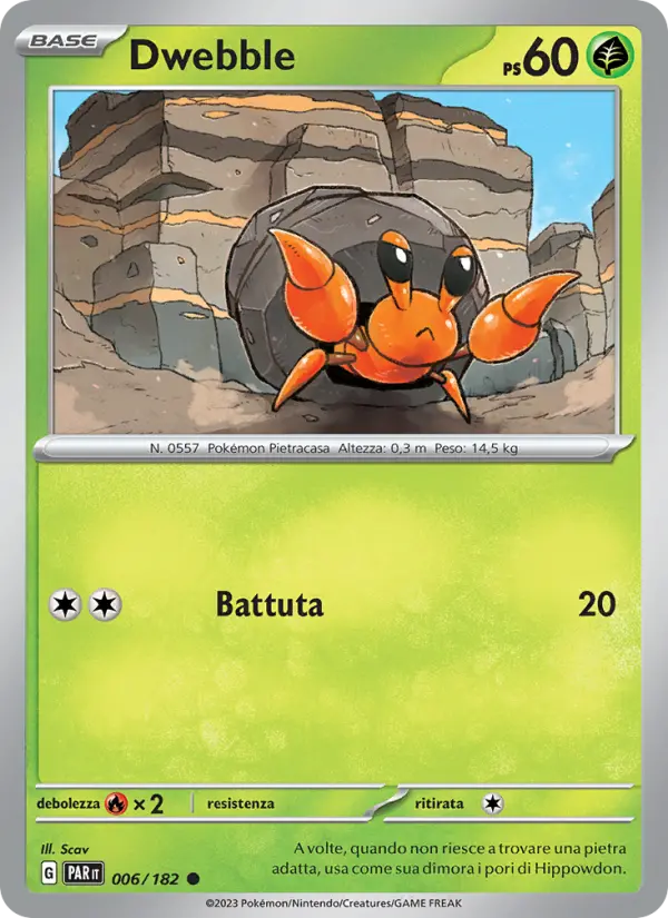 Dwebble card image