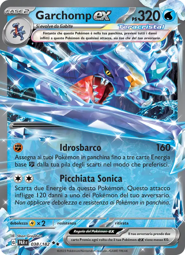 Garchomp-ex card image