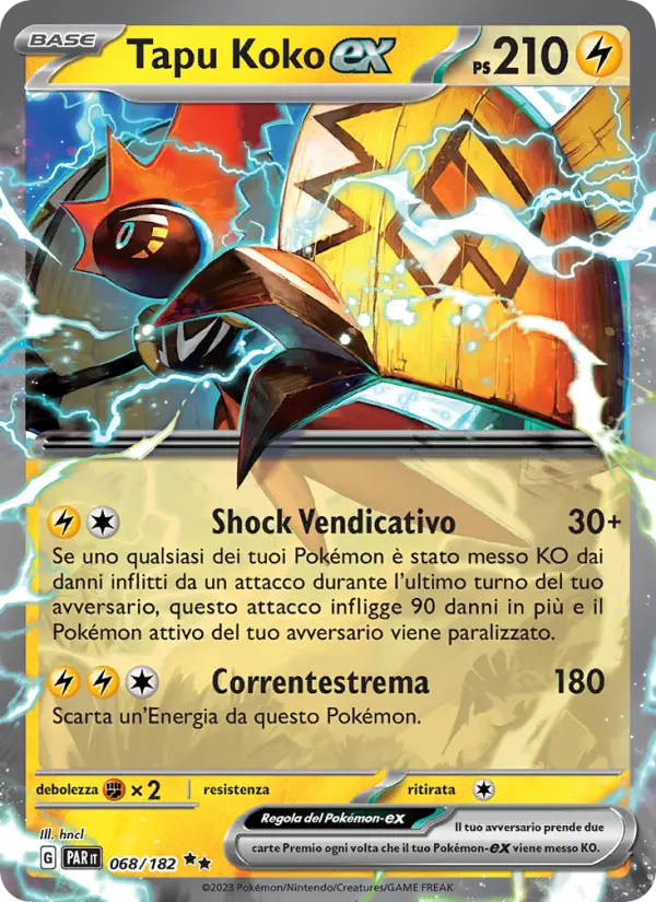 Tapu Koko-ex card image