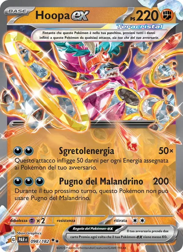 Hoopa-ex card image