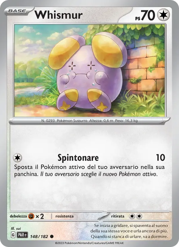 Whismur card image