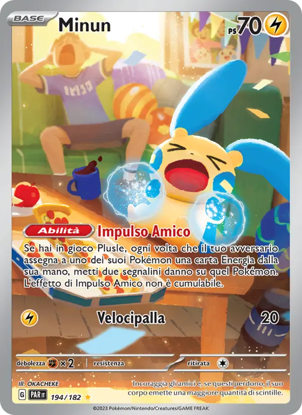 Minun card image