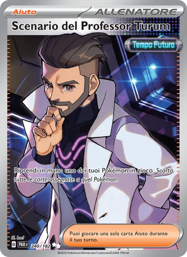 Scenario del Professor Turum card image