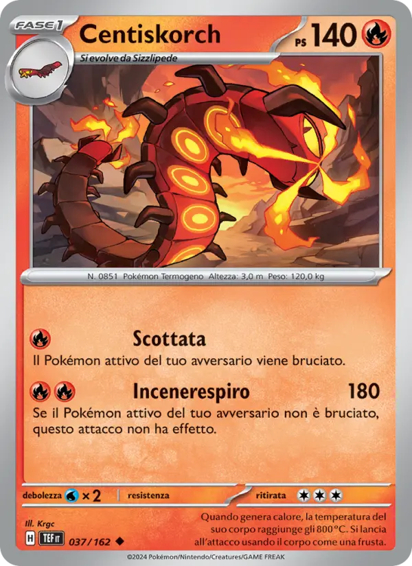 Centiskorch card image