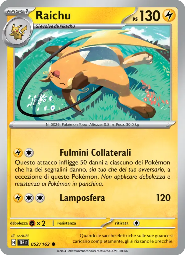 Raichu card image