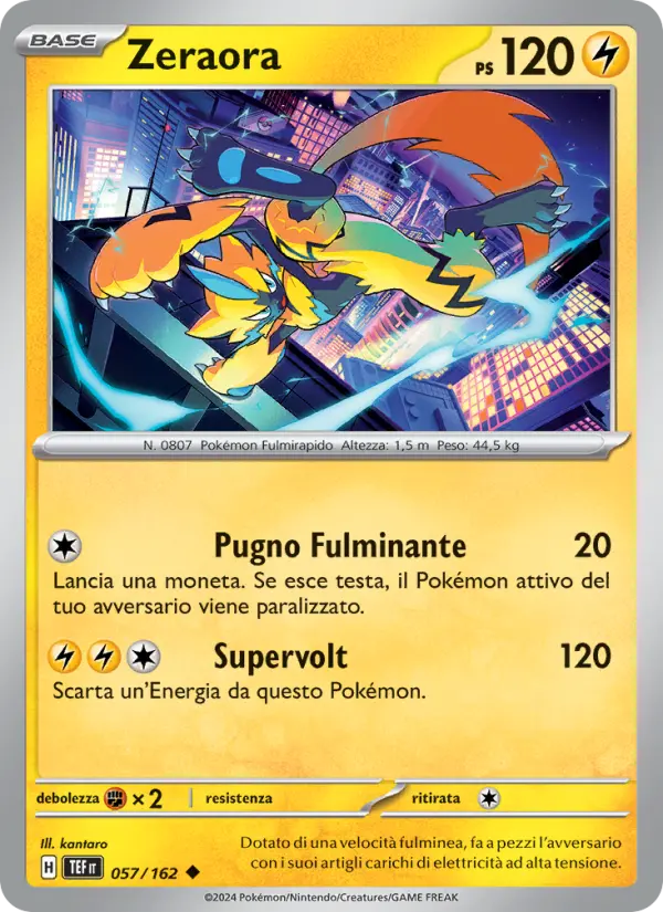 Zeraora card image