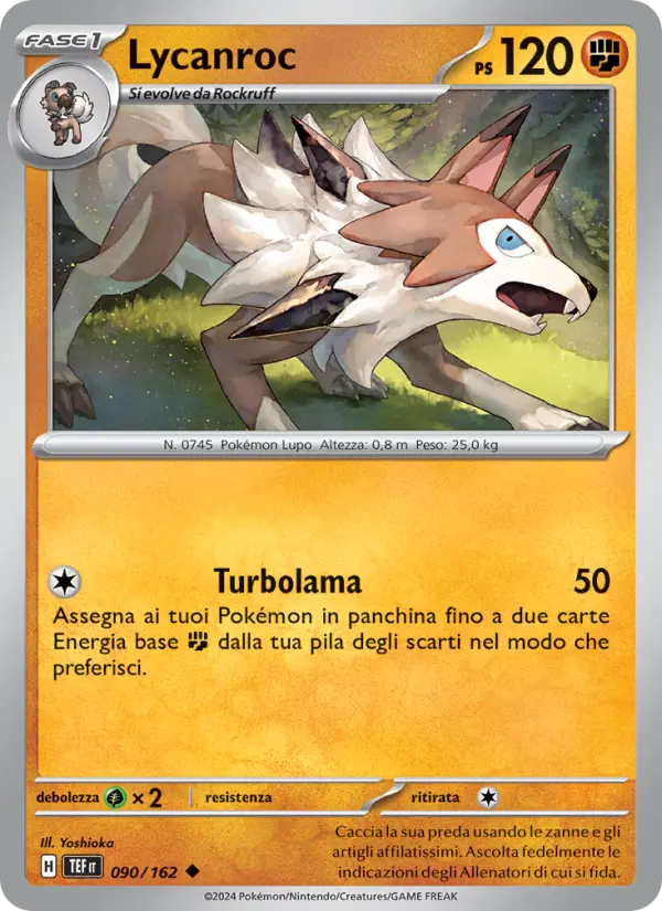 Lycanroc card image