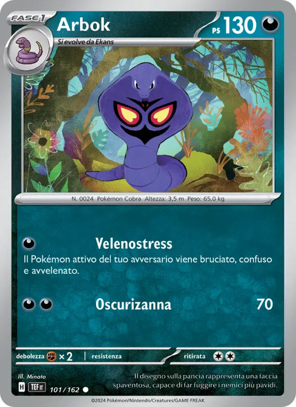 Arbok card image