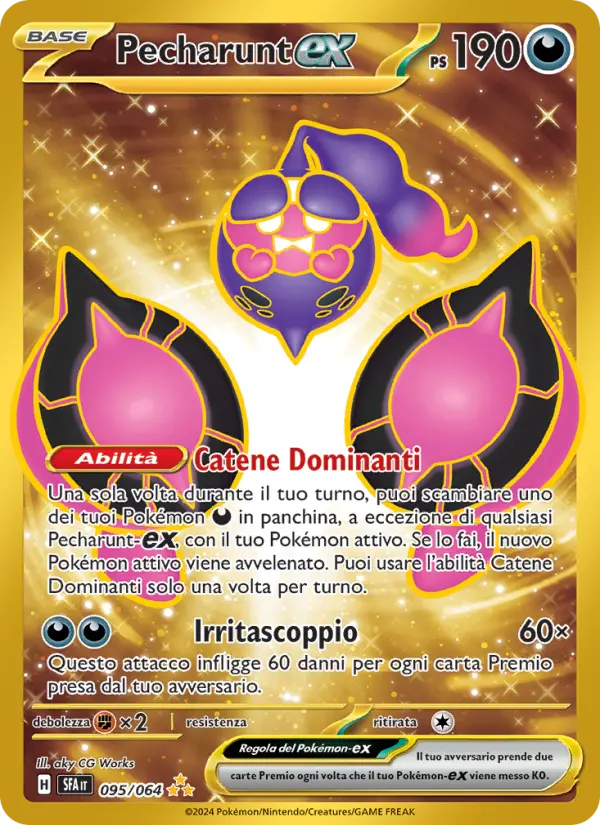 Pecharunt-ex card image