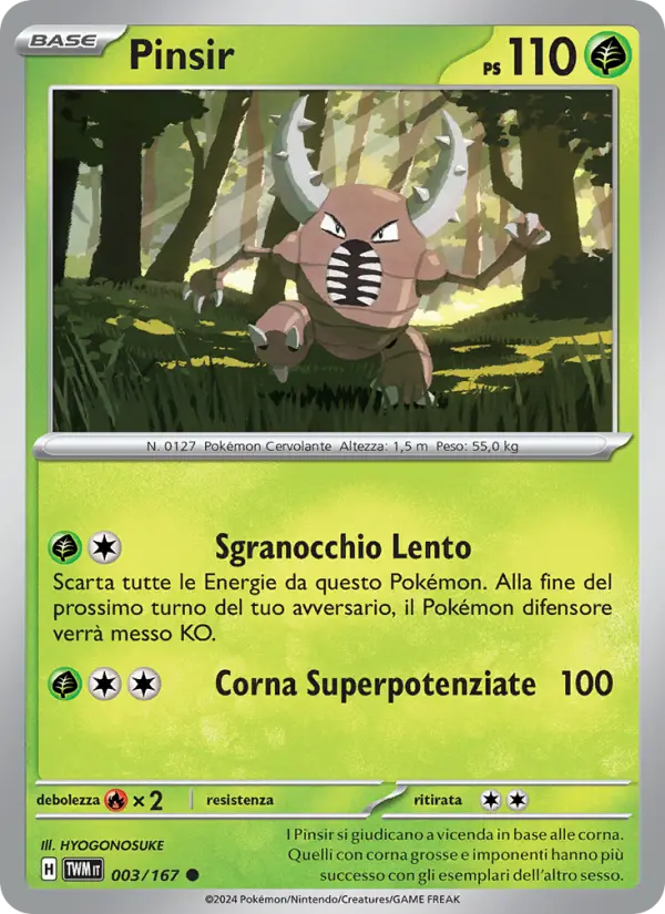 Pinsir card image