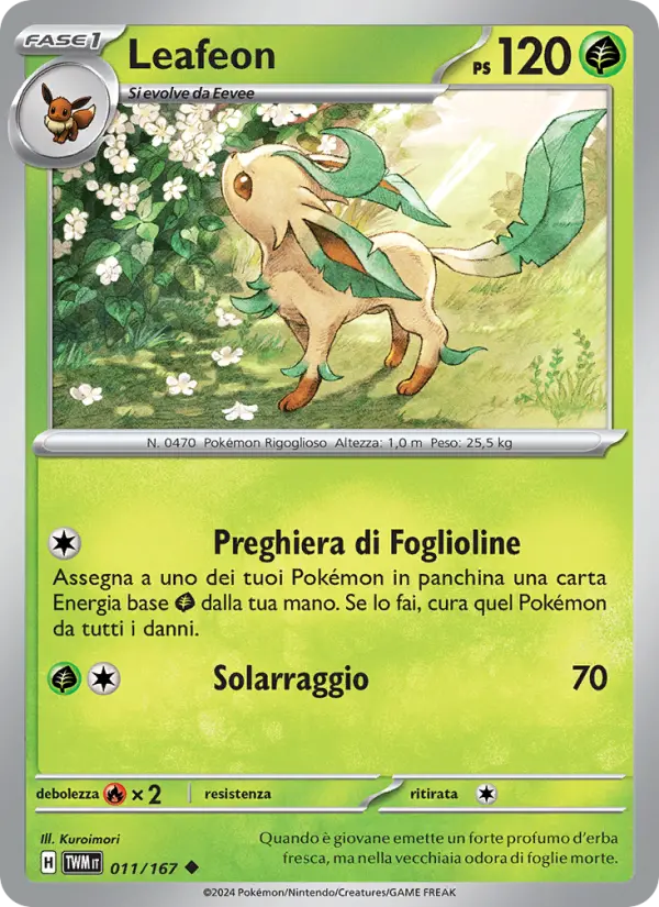 Leafeon card image