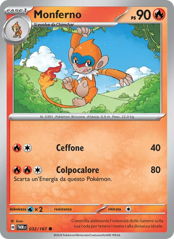 Monferno card image
