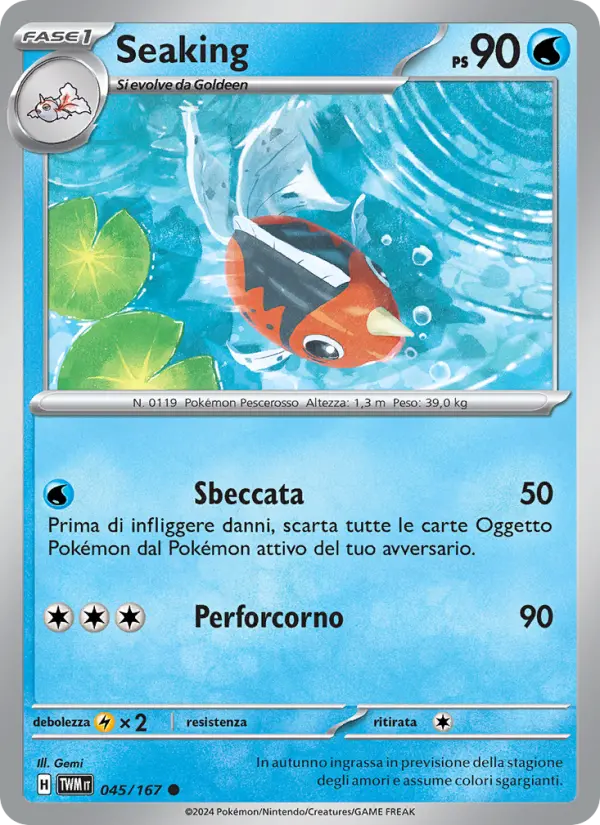 Seaking card image