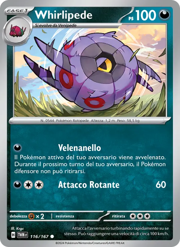 Whirlipede card image