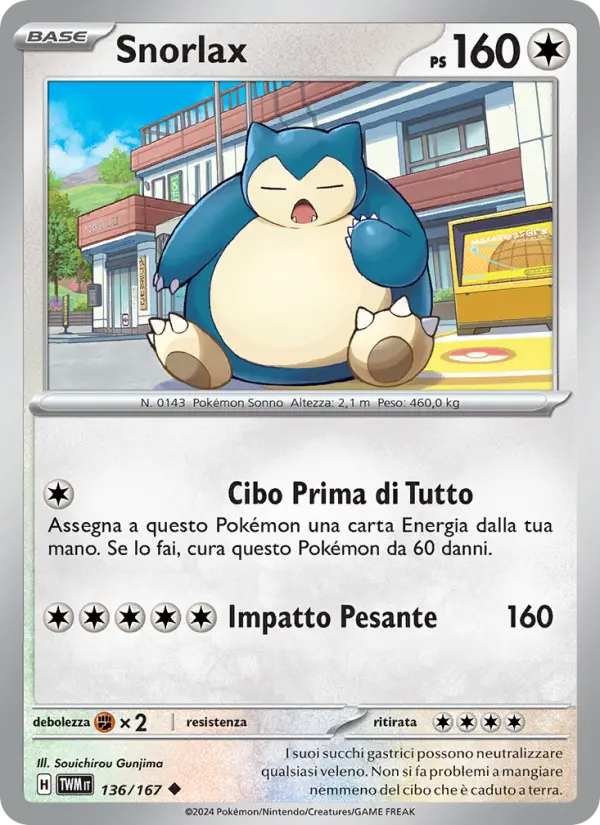 Snorlax card image
