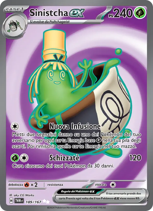 Sinistcha-ex card image