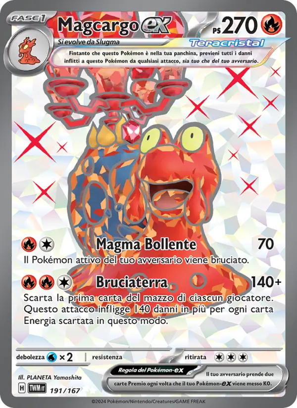 Magcargo-ex card image