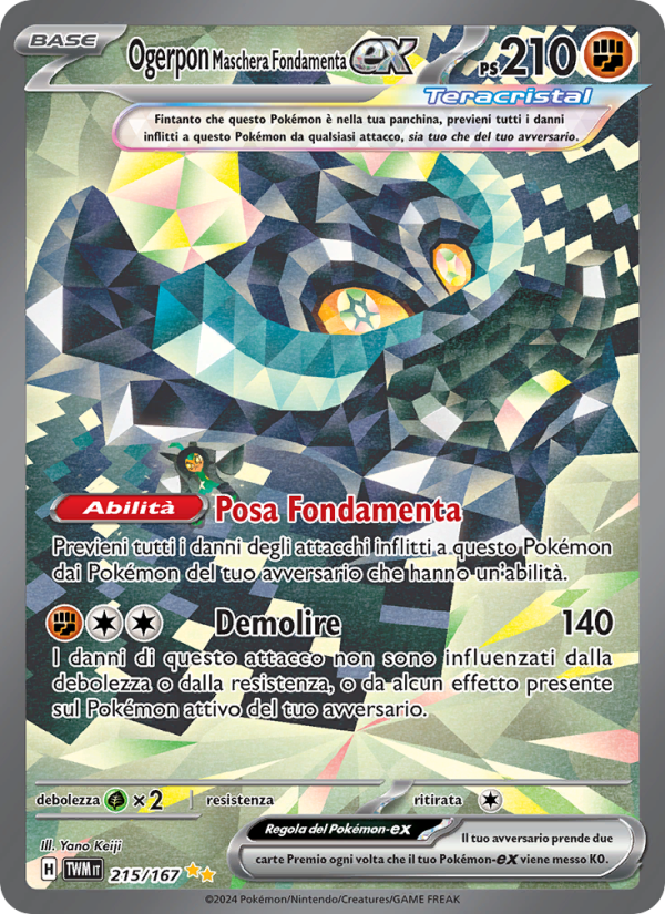 Ogerpon Maschera Fondamenta-ex