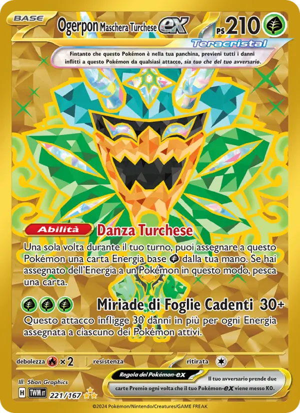 Ogerpon Maschera Turchese-ex card image