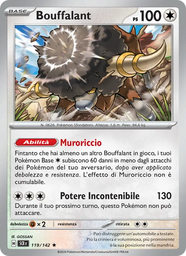 Bouffalant card image