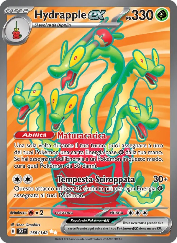 Hydrapple-ex card image