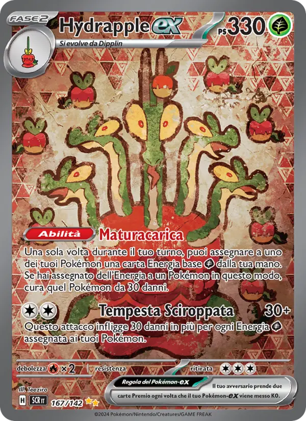 Hydrapple-ex card image