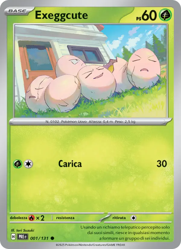 Exeggcute card image