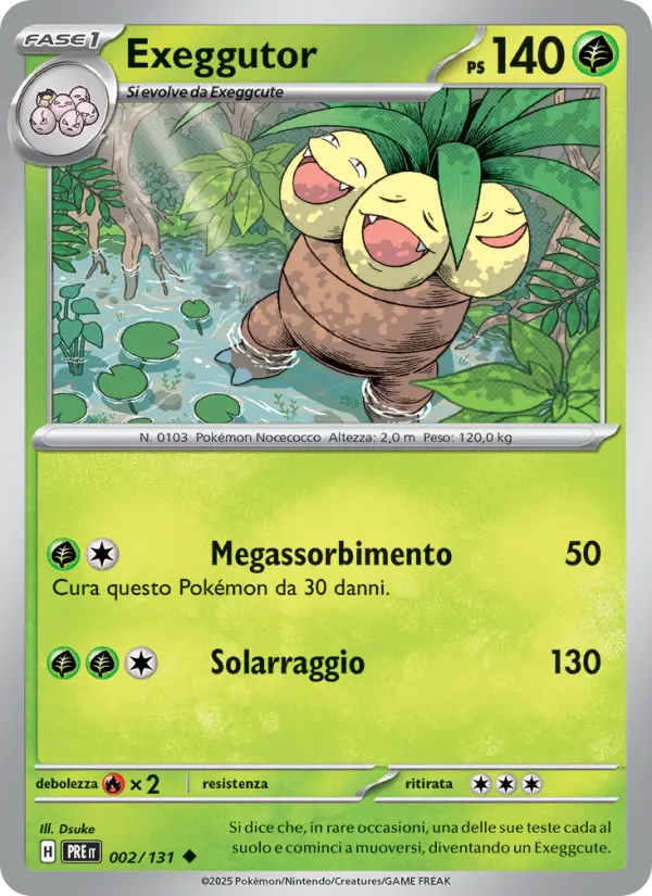 Exeggutor card image