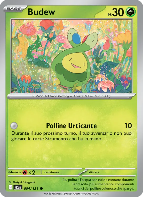 Budew card image