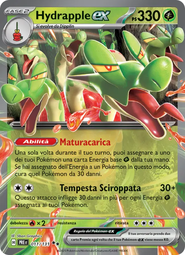 Hydrapple-ex card image