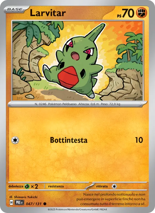 Larvitar card image