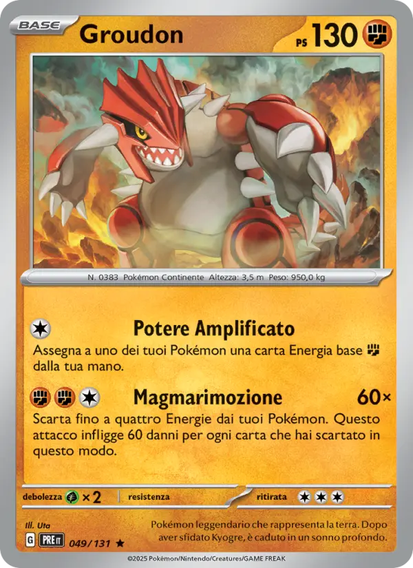 Groudon card image