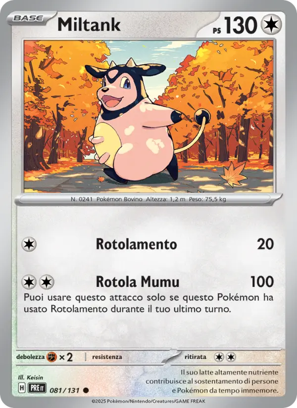 Miltank card image