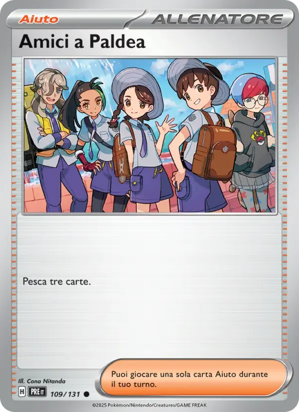 Amici a Paldea card image