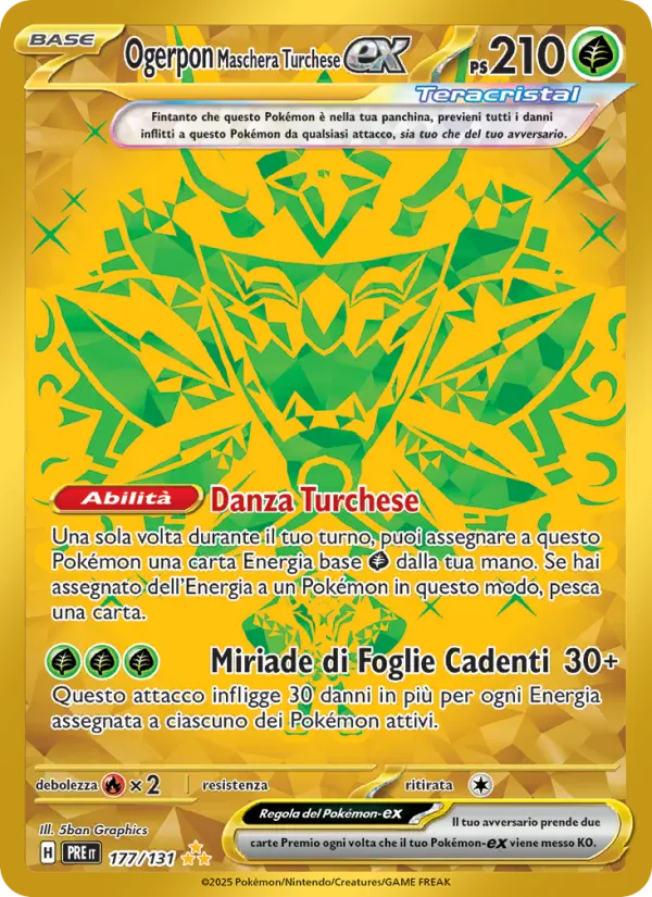 Ogerpon Maschera Turchese-ex card image