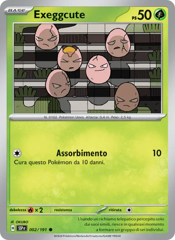 Exeggcute card image