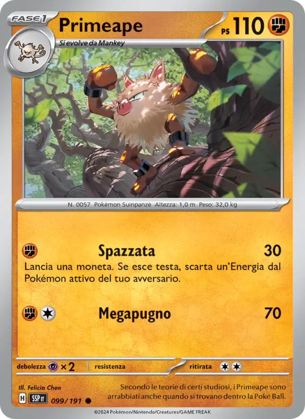 Primeape card image