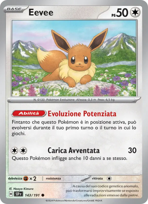 Eevee card image