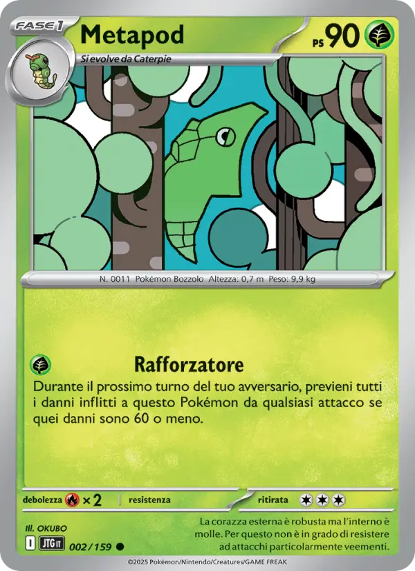 Metapod card image