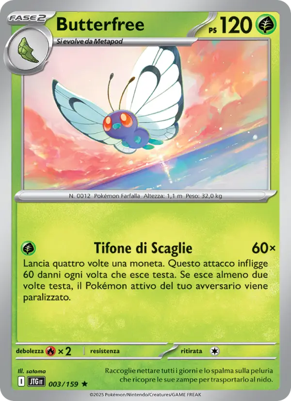 Butterfree card image