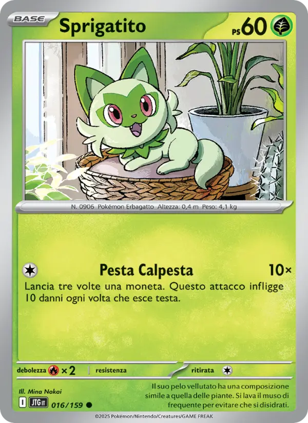 Sprigatito card image