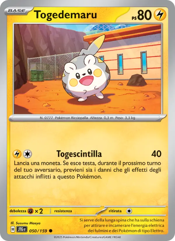 Togedemaru card image