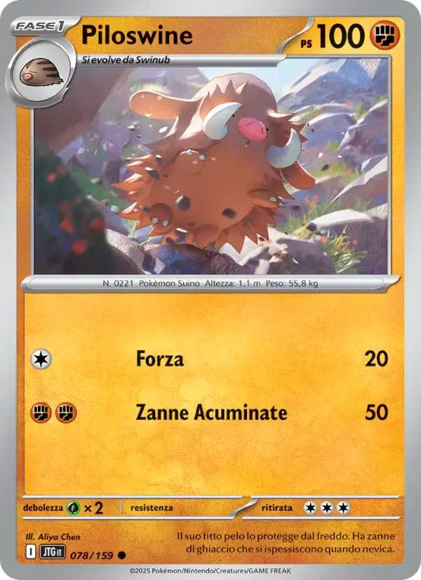 Piloswine card image